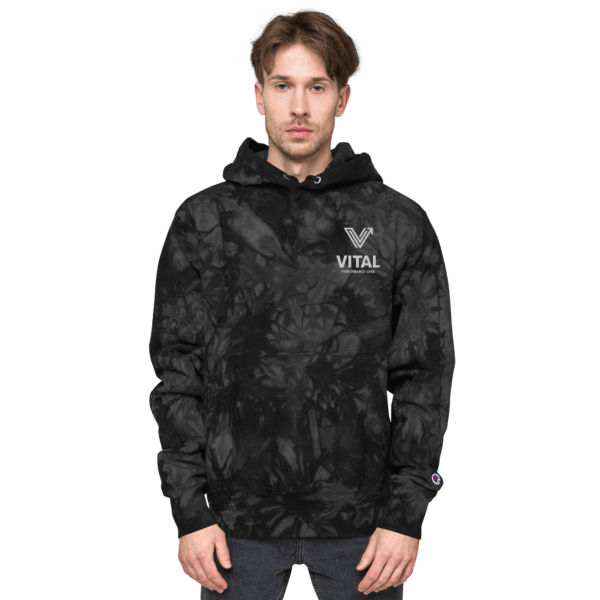 champion tie dye vital hoodie