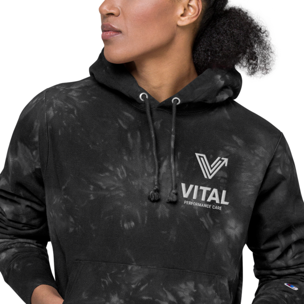champion tie dye vital hoodie