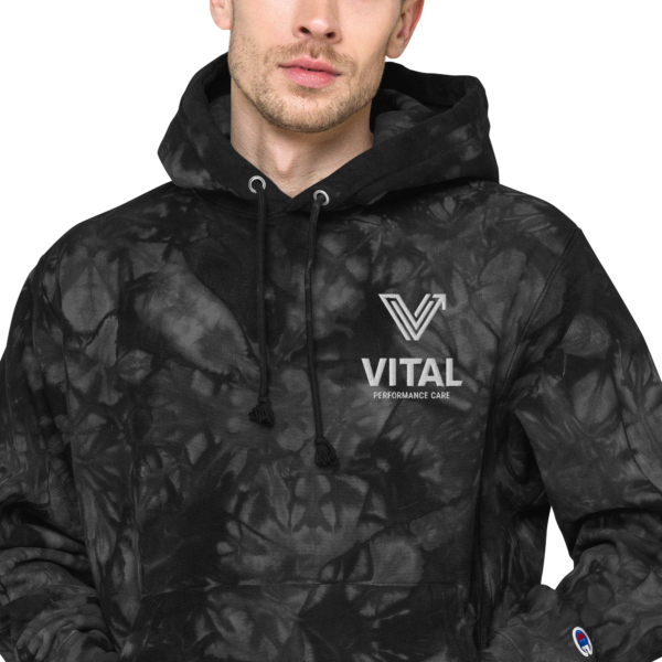 champion tie dye vital hoodie