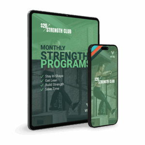 $20 Strength Program monthly strength training program by Vital Performance Care
