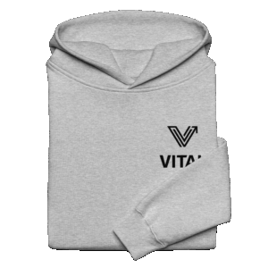 vital grey hoodie