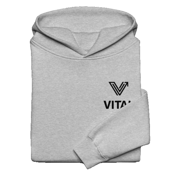 vital grey hoodie