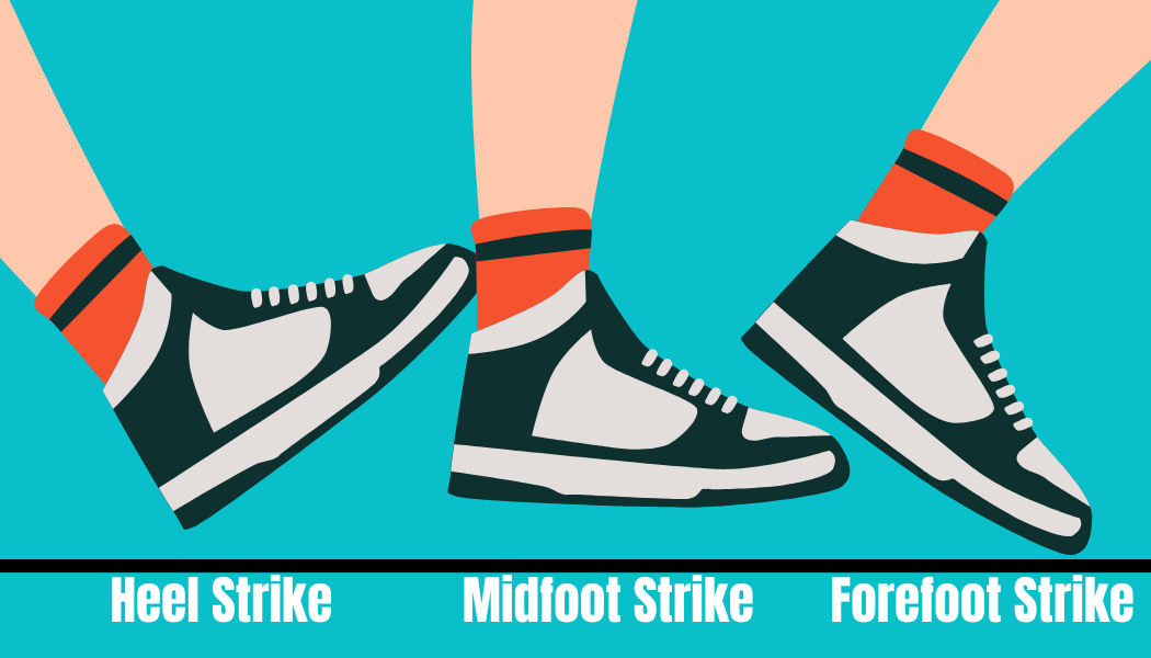 foot strikes foot strikes
