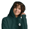 Pine Green Long Oversized Hoodie - Image 9
