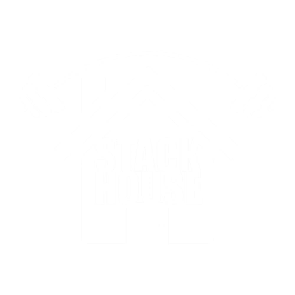 Stack House White Logo